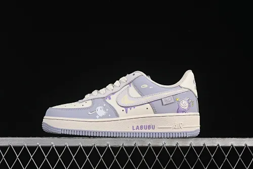 All categories Nk Air Force 1 Air Force series Nk Air Force 1 Low Air Force low-top Nike Air Force 1'07 Low Labbu purple Air Force 1 low-top casual sports sneakers DB3301-221